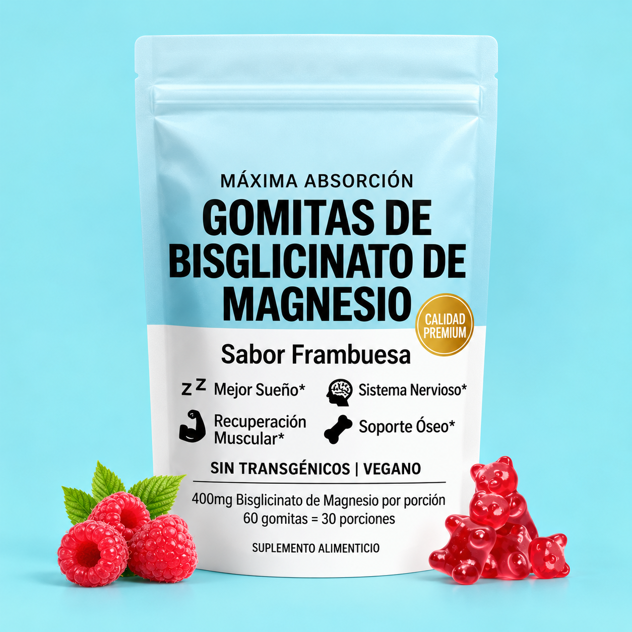 Gomitas de magnesio
